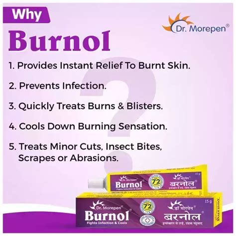 how to use burnol.